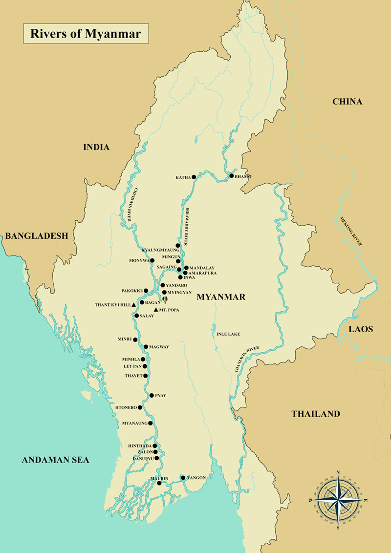 rivers of myanmar